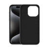 Mobielectro Waterkproof Soft Silicone Ultra Slim O.G Case for iPhone 15 pro - Black