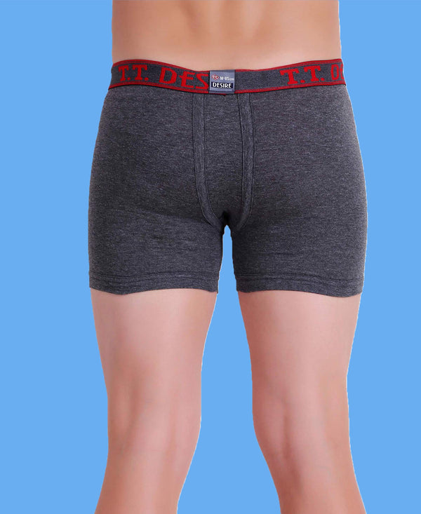 T.T. Men Desire Fine Long Trunk Pack Of 2 (Anthra - Grey)