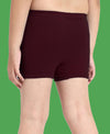 T.T. Boys |Regular Fit|Breathable & Soft Innerwear|Front Open Kids Trunks| Pure Cotton |Jazz Fine Long Inner Elastic Trunks|Boys Trunks Pack Of 3-Black-Maroon-Navy