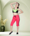 T.T. Women Solid Cotton Capri Fuschia