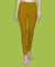 T.T. Women Solid Chudidar Cotton Lycra Cool Leggings -Saffron
