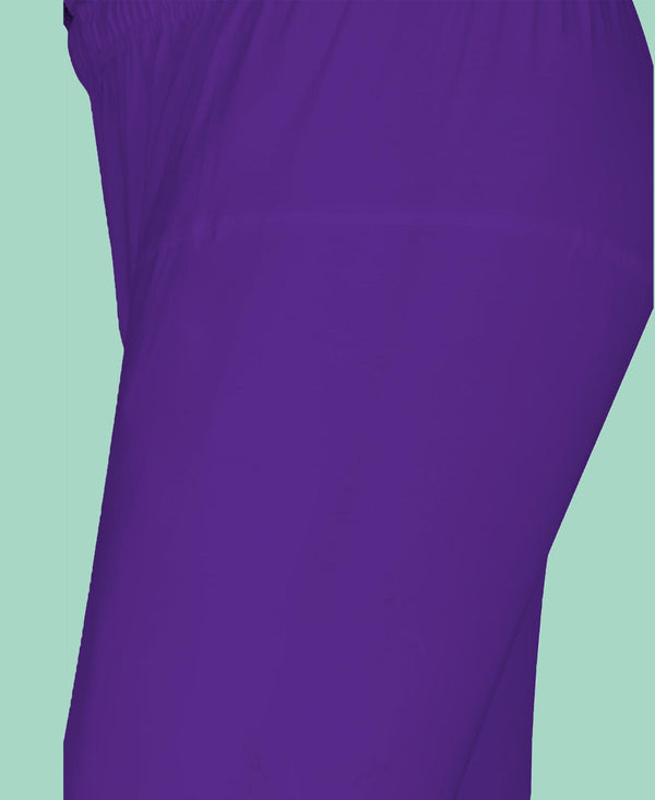 T.T. Women Solid Chudidar Cotton Lycra Cool Leggings -Wine