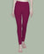 T.T. Women Solid Chudidar Cotton Lycra Cool Leggings -Bright Rane