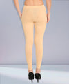 HiFlyers Women Beige Ankle Length Leggings/Yoga Pant
