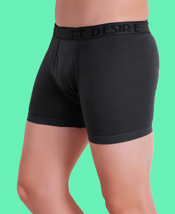 T.T. Men Desire Fine Long Trunk Pack Of 2 (Olive - Navy)