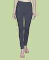T.T. Women Solid Chudidar Cotton Lycra Cool Leggings -Charcoal