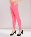 HiFlyers Women Pink Ankle Length Leggings/ Yoga Pant
