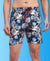 T.T. Men Regular Fit Cotton Polyster Printed Short With Zip Pocket Pack Of 1-Blue