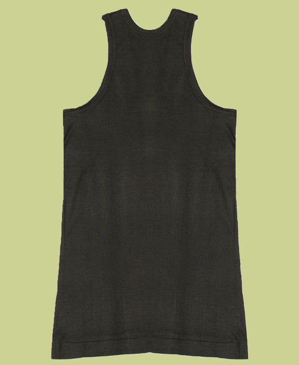 T.T. Kids Titanic Dyed Vest Pack Of 3 Teal-Grey-Brown