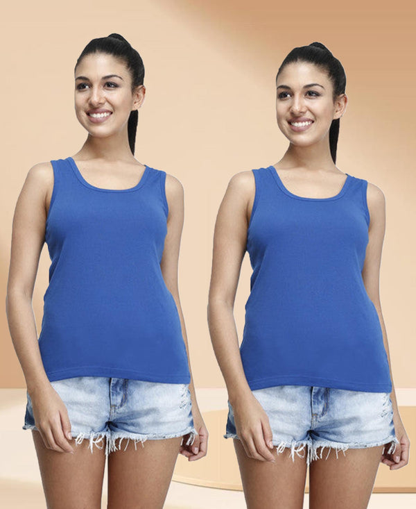 T.T. Women Royal Blue Tanktop