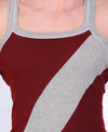 T.T. Men DesignerGym Vest Pack Of 2 Red-Black -Maroon-Grey