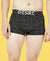 T.T. Mens Desire 100% Combed Cotton Printed Mini Top Elastic Trunk Pack Of 1 Black