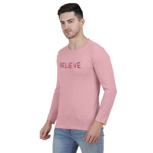 HiFlyers Mens Onion Regular FitPrinted Round Neck Full Sleev Tshirt