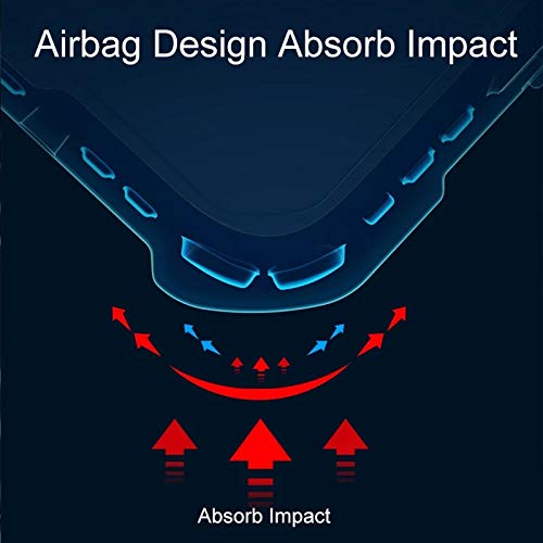 Mobielectro Camera Bump Protection | Slim Stylish 360 Protection Design |Crystal Clear | Shockproof Eagle Back Cover for Oppo A5 2020|Oppo A9 2020 - Black