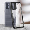 Mobielectro Camera Bump Protection | Slim Stylish 360 Protection Design |Crystal Clear | Shockproof Eagle Back Cover for Realme GT MASTER- Black