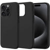 Mobielectro Waterkproof Soft Silicone Ultra Slim O.G Case for iPhone 15 pro - Black