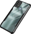 Mobielectro Camera Bump Protection | Slim Stylish 360 Protection Design |Crystal Clear | Shockproof Eagle Back Cover for Moto G10 Power - Black