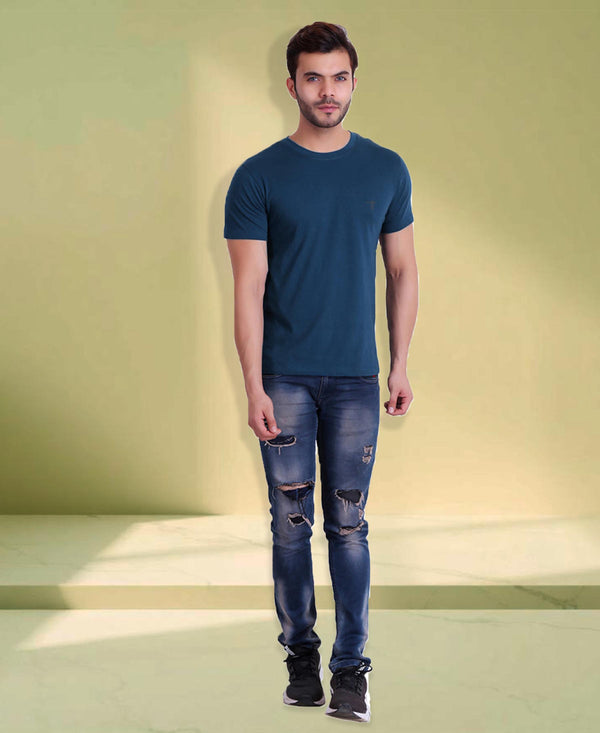 T.T. Cool Men T-Shirt Airforce Blue