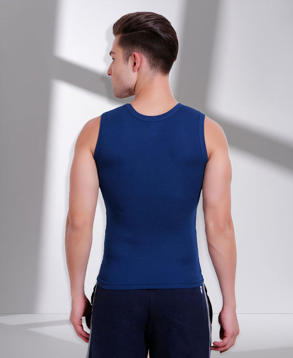T.T. Men Titanic Designer Gym Vest (Pack Of 2)