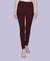 T.T. Women Solid Chudidar Cotton Lycra Cool Leggings -Chocolate