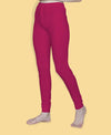 T.T. Women Solid Chudidar Cotton Lycra Cool Leggings -Magenta