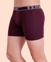 T.T. Men Desire Fine Long Trunk Pack Of 2 (Black - Maroon)
