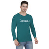 HiFlyers Mens Airforce Regular FitPrinted Round Neck Full Sleev Tshirt
