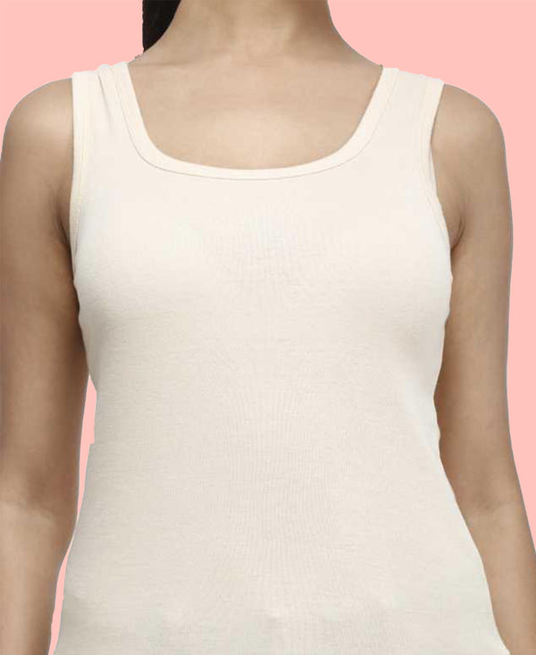 T.T. Womens Desire Cotton Spandex Tanktop Skin