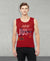 T.T. Men Printed Muscle Tees Pack Of 1 Red