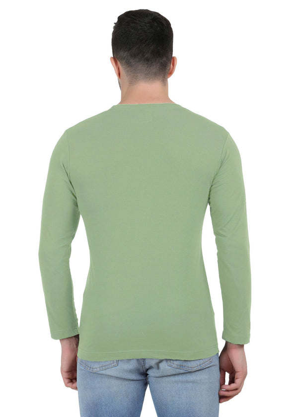 HiFlyers Mens Pista Regular FitPrinted Round Neck Full Sleev Tshirt