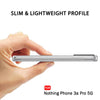 Mobielectro Soft Silicon Transparent |Scratch Resistant Clear Case for Nothing Phone 3A Pro 5G