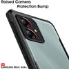 Mobielectro Camera Bump Protection | Slim Stylish 360 Protection Design |Crystal Clear | Shockproof Eagle Back Cover for Samsung A04E|M04 - Black