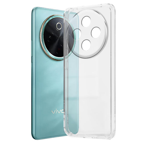 Mobielectro Soft Silicon Transparent |Scratch Resistant Clear Case for Vivo T4 5G | IQOO Z10 5G