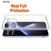 Mobielectro Clear Transparent Shockproof Scratch Resistant Protective Phone Case for Teco POVA 5 Pro 5G