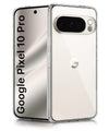 Mobielectro Clear Transparent Shockproof Scratch Resistant Protective Phone Case for Pixel 10 Pro