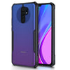 Mobielectro Camera Bump Protection | Slim Stylish 360 Protection Design |Crystal Clear | Shockproof Eagle Back Cover for RedMi 9 Prime - Black