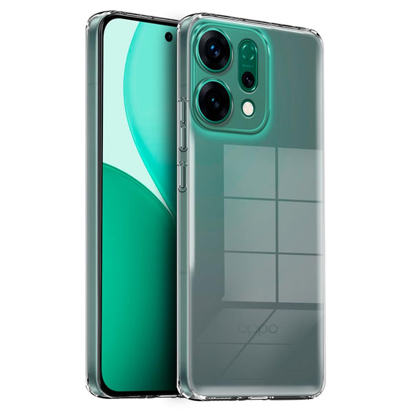 Mobielectro Soft Silicon Transparent |Scratch Resistant Clear Case for Oppo Reno 14 5G