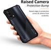 Mobielectro Camera Bump Protection | Slim Stylish 360 Protection Design |Crystal Clear | Shockproof Eagle Back Cover for Oppo F19 - Black