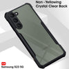 Mobielectro Camera Bump Protection | Slim Stylish 360 Protection Design |Crystal Clear | Shockproof Eagle Back Cover for Samsung S23 - Black