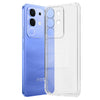 Mobielectro Soft Silicon Transparent |Scratch Resistant Clear Case for Vivo T4X 5G
