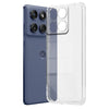 Mobielectro Soft Silicon Transparent |Scratch Resistant Clear Case for Moto Edge 60 Fusion 5G