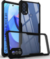 Mobielectro Camera Bump Protection | Slim Stylish 360 Protection Design |Crystal Clear | Shockproof Eagle Back Cover for Moto E30 | Moto E40 - Black