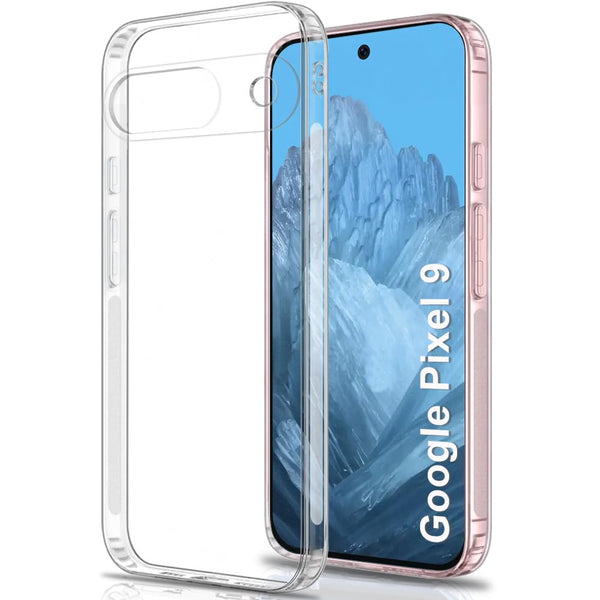 Mobielectro Soft Silicon Transparent |Scratch Resistant Clear Case for Pixel 9 5G