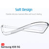 Mobielectro Clear Transparent Shockproof Scratch Resistant Protective Phone Case for Samsung A56 5G