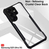 Mobielectro Camera Bump Protection | Slim Stylish 360 Protection Design |Crystal Clear | Shockproof Eagle Back Cover for Samsung S25 ULTRA- Black