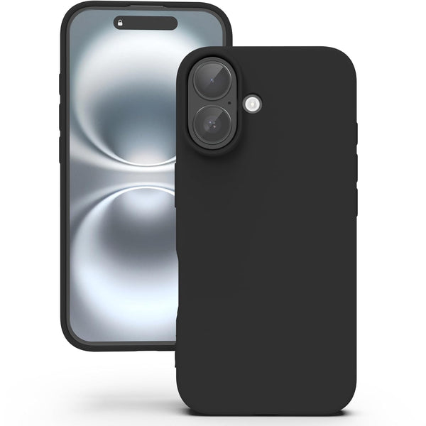 Mobielectro Waterkproof Soft Silicone Ultra Slim O.G Case for iPhone 16 - Black