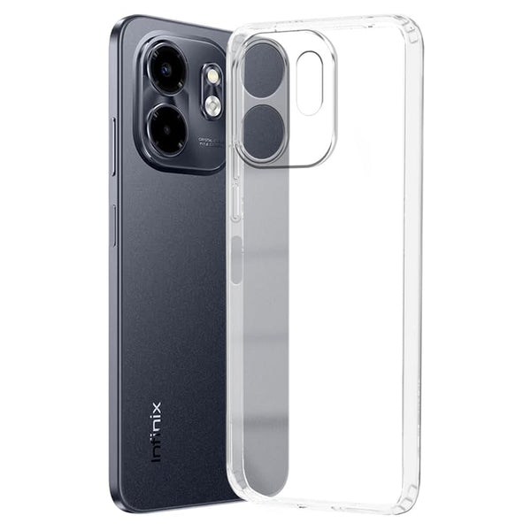 Mobielectro Clear Transparent Shockproof Scratch Resistant Protective Phone Case for Infinix Smart 9 HD