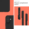 Mobielectro Waterkproof Soft Silicone Ultra Slim O.G Case for iPhone 16 - Black