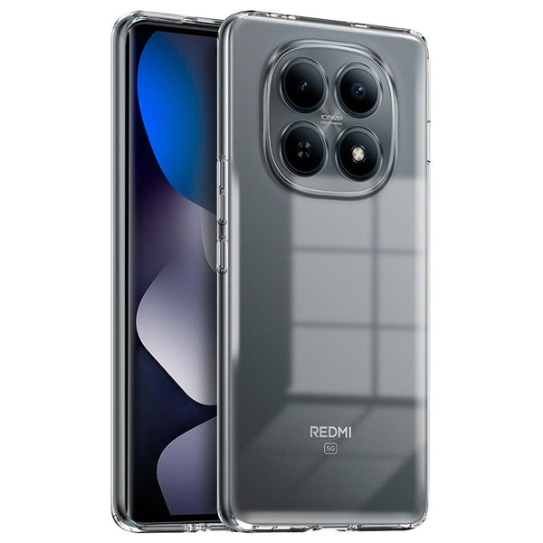 Mobielectro Clear Transparent Shockproof Scratch Resistant Protective Phone Case for Redmi Note 15 Pro Plus