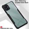 Mobielectro Camera Bump Protection | Slim Stylish 360 Protection Design |Crystal Clear | Shockproof Eagle Back Cover for Samsung A04E|M04 - Black